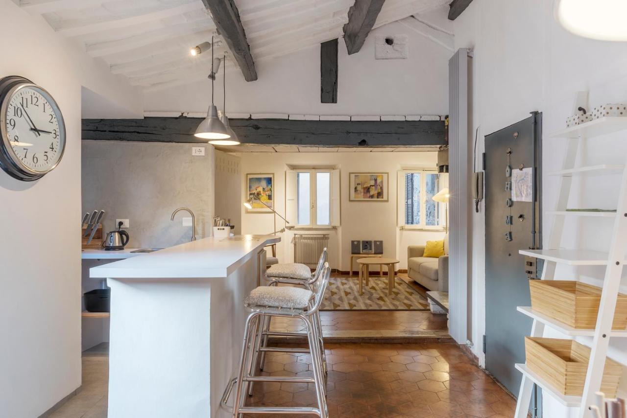 Ferienwohnung Charming Loft Navona Rom Exterior foto