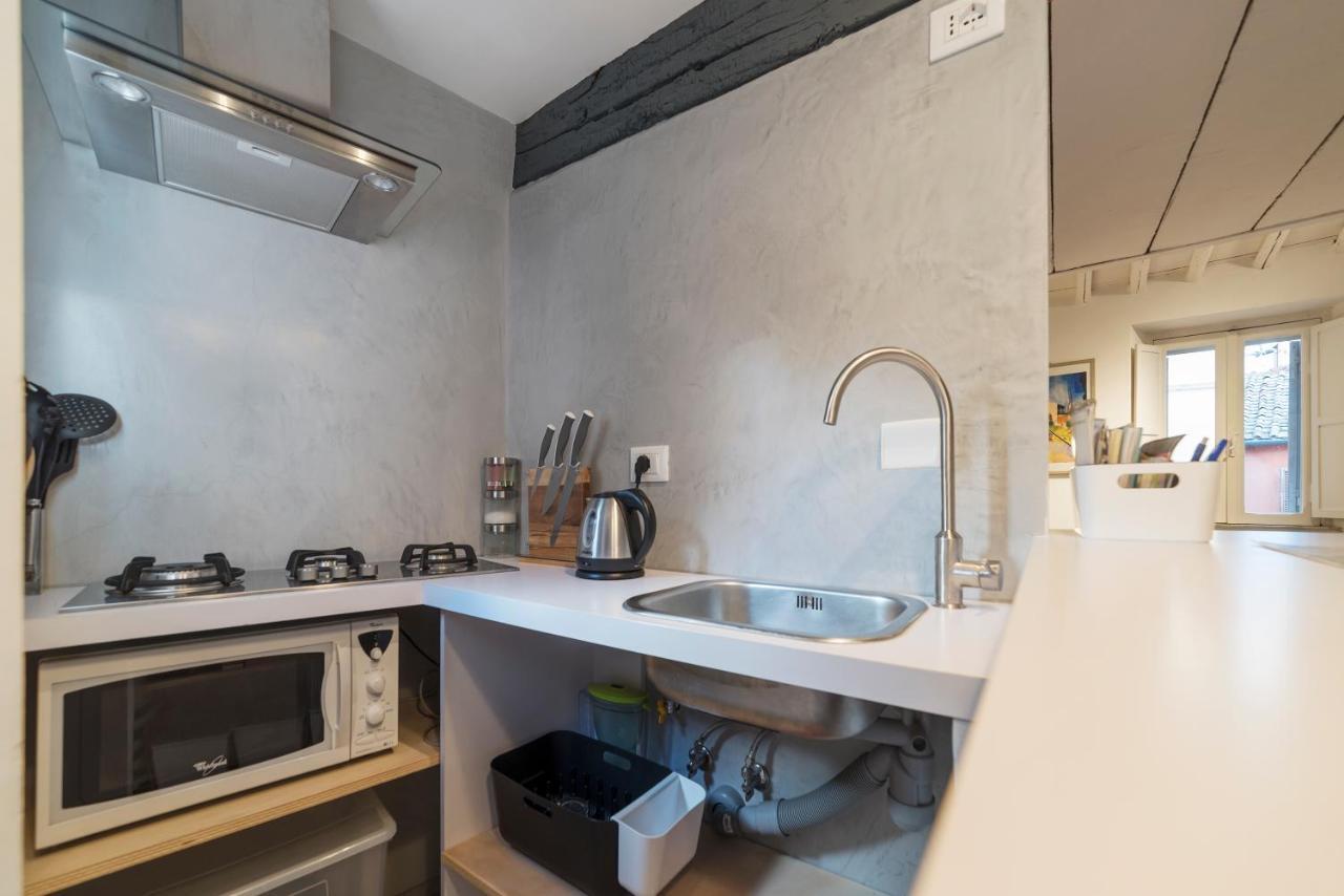 Ferienwohnung Charming Loft Navona Rom Exterior foto
